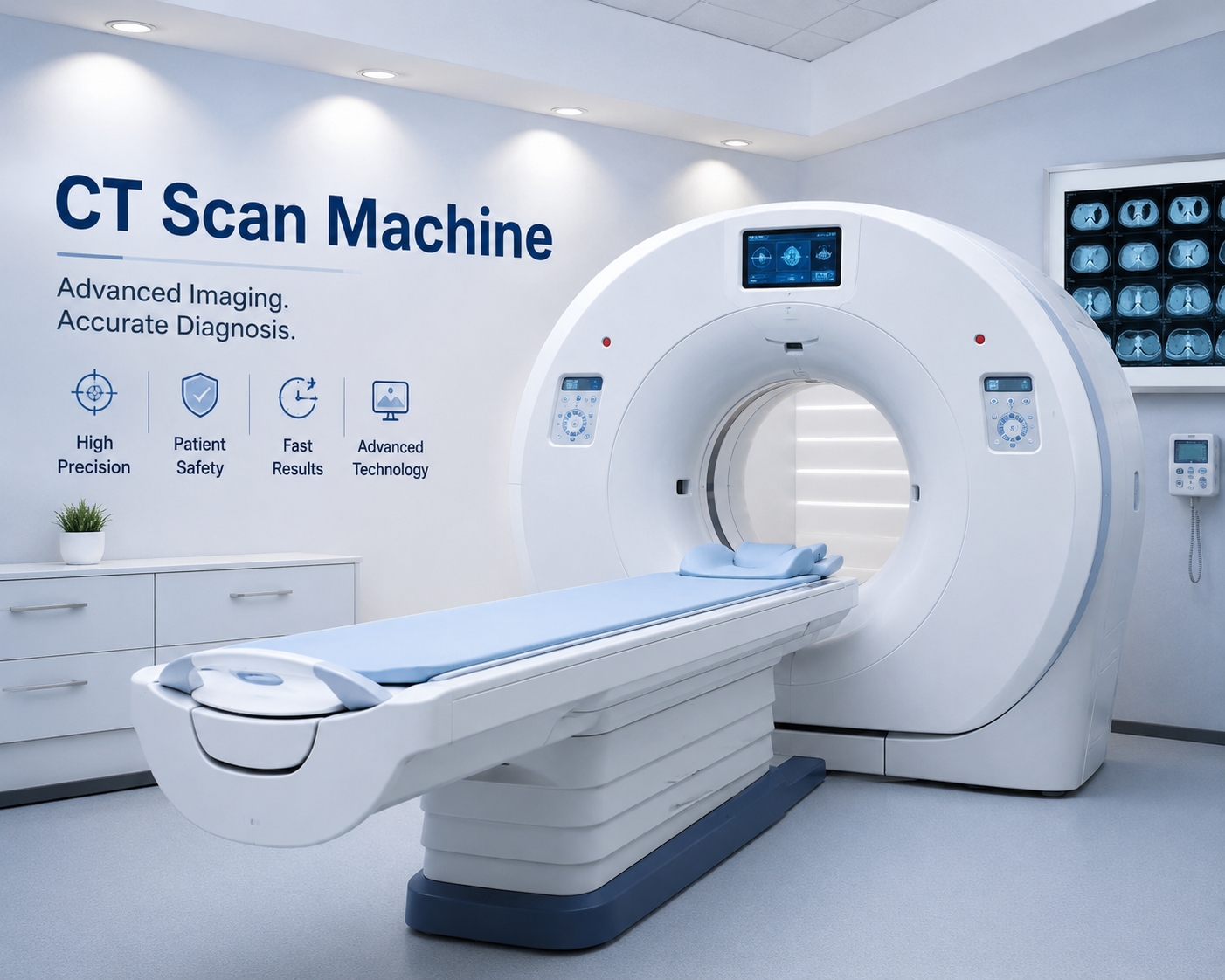 CT Scan Machine – Advanced Imaging for Accurate Diagnosis